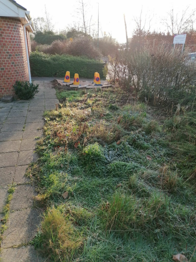 The CRUMBS Community Kitchen Garden (before)